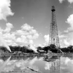 oil rig Arkansas early 1940